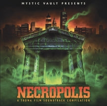 NECROPOLIS: TROMA ENTERTAINMENT FILM SOUNDTRACK COMPILATION (LIMITED EDITION GREEN/ORANGE TRANSPARENT SPLATTER VINYL) [LP]