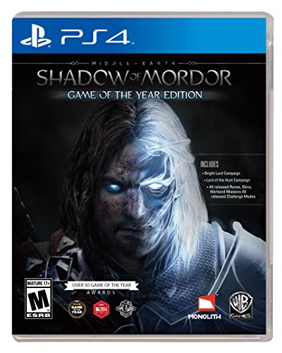 SHADOW OF MORDOR GAME OF THE YEAR EDITION PLAYSTATION 4