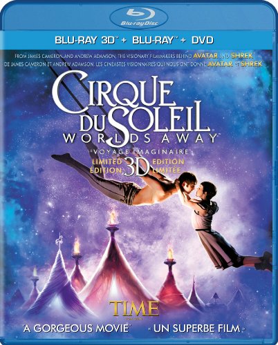 CIRQUE DU SOLEIL: WORLDS AWAY [BLU-RAY 3D + BLU-RAY + DVD + DIGITAL COPY] (BILINGUAL)