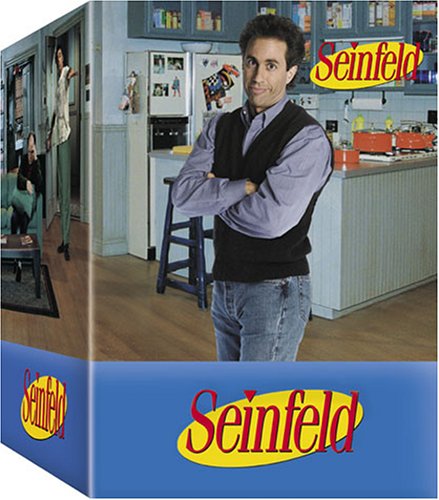 SEINFELD GIFT SET (SEASONS 1-3 WITH ORIGINAL SCRIPT, SALT & PEPPER SHAKERS, AND PLAYING CARDS) (BILINGUAL)