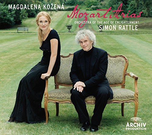 MOZART - ARIAS: KOZENA/RATTLE (ARCHIV)