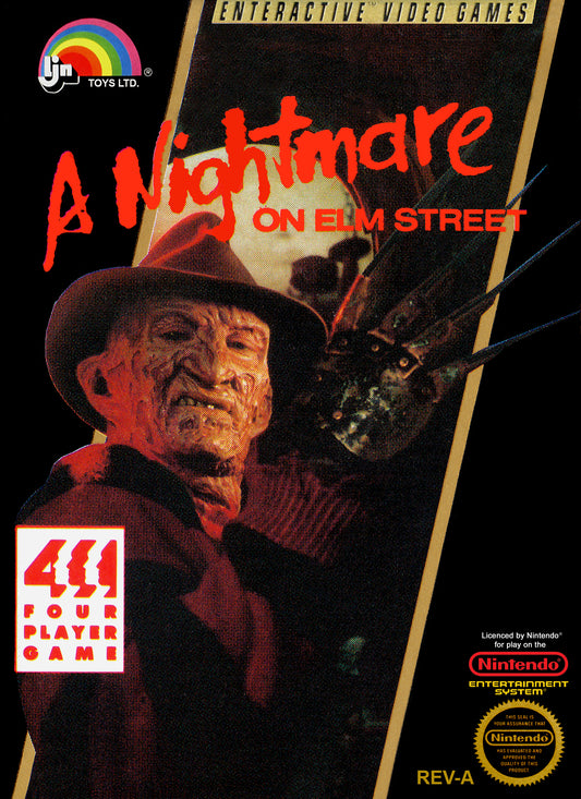 A NIGHTMARE ON ELM STREET  - NES (W/BOX & MANUAL)