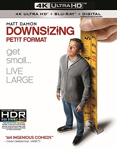DOWNSIZING [4K ULTRA HD + BLU-RAY + DIGITAL]
