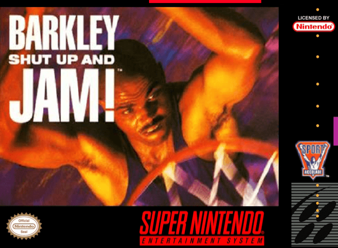 BARKLEY: SHUT UP & JAM!  - SNES