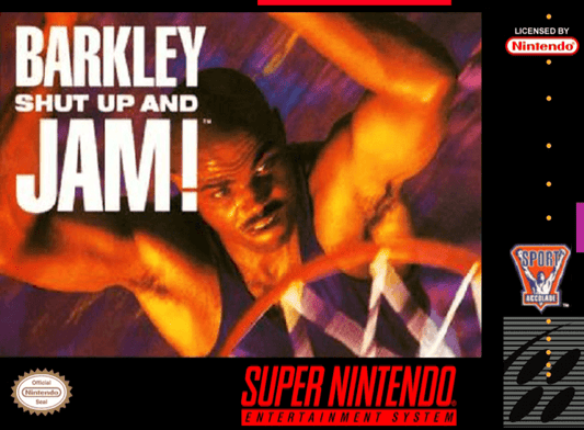 BARKLEY: SHUT UP & JAM!  - SNES
