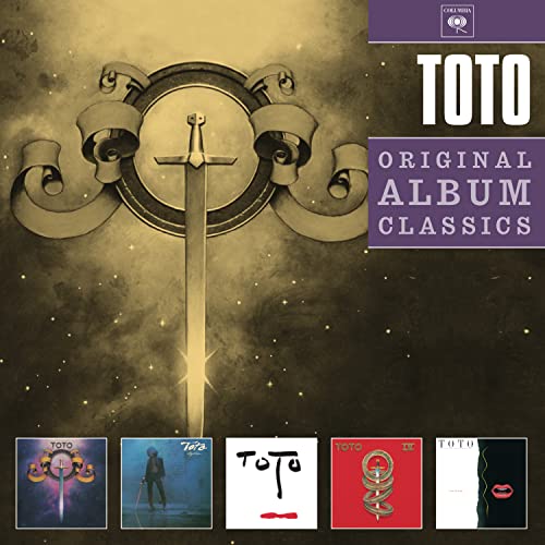 TOTO - 5CD ORIGINAL ALBUM CLASSICS (TOTO/HY DRA/TURN BACK/TOTO IV/ISOLATION) (CD)