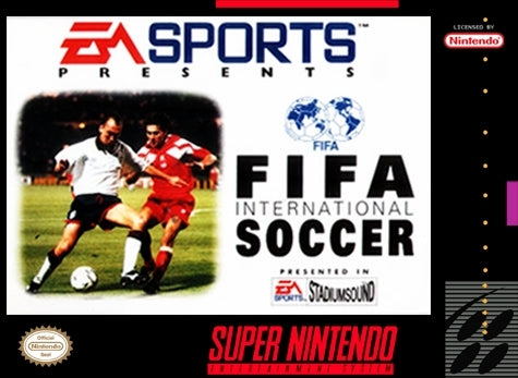 FIFA INTERNATIONAL SOCCER  - SNES (W/BOX)