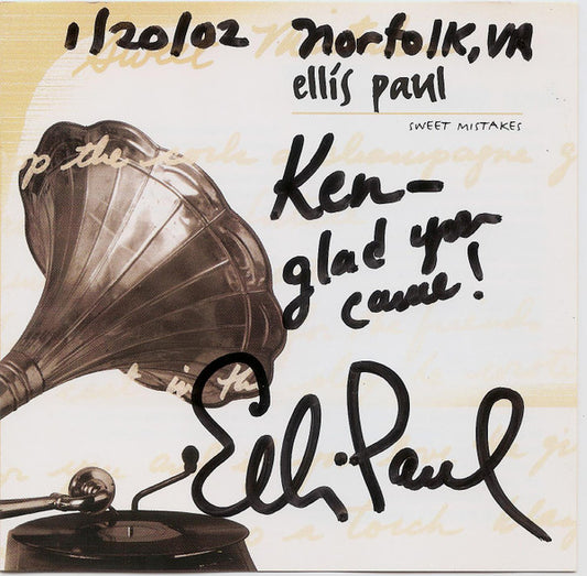 ELLIS, PAUL  - SWEET MISTAKES