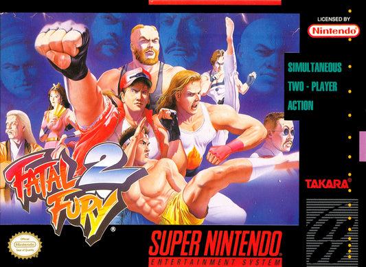FATAL FURY  - SNES (W/BOX)