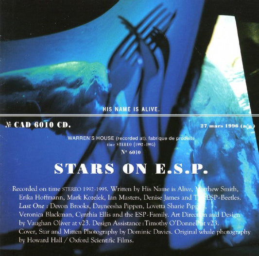 HIS NAME IS ALIVE  - STARS ON E.S.P. (15 TRACKS)