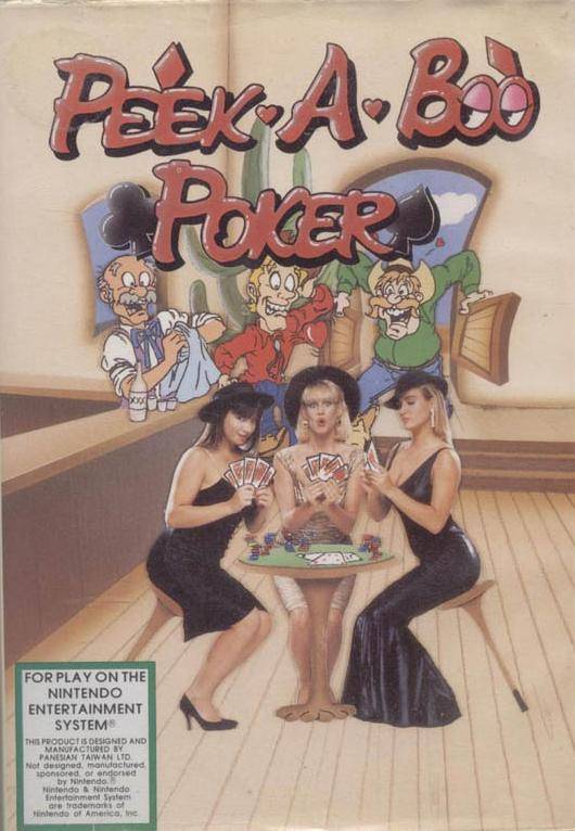 PEEK-A-BOO POKER  - NES (W/BOX)