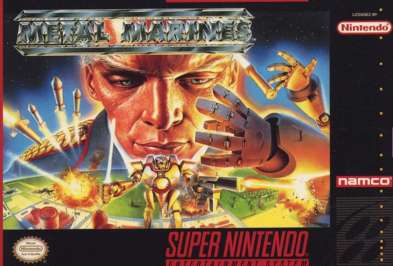 METAL MARINES  - SNES (W/BOX & MANUAL)