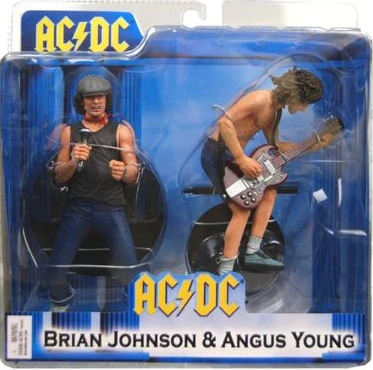 AC/DC: BRIAN JOHNSON & ANGUS YOUNG - NECA-2007