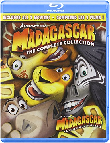 MADAGASCAR: THE COMPLETE COLLECTION (1-3 + MERRY MAD) [BLU-RAY] (BILINGUAL)