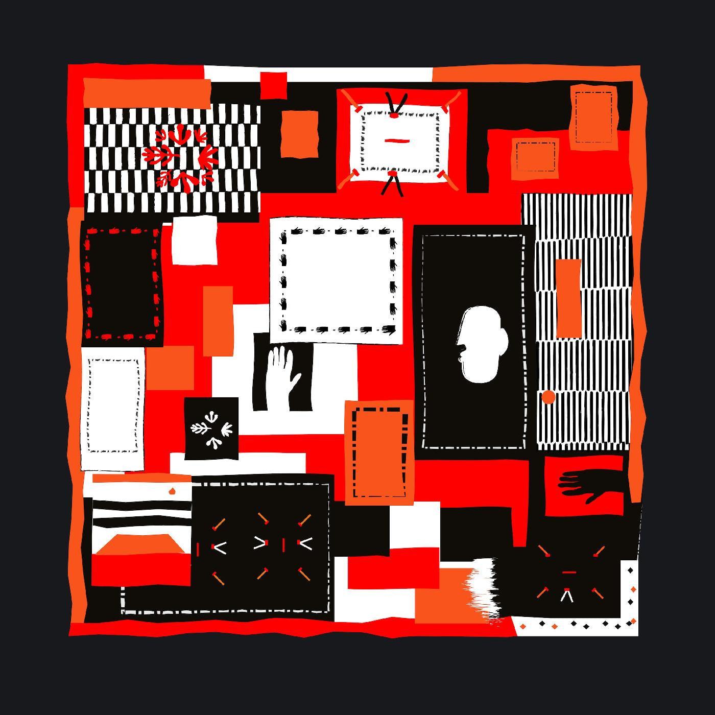 KORWAR, SARATHY - DAY TO DAY (TRANSLUCENT ORANGE & BLACK MARBLE VINYL)