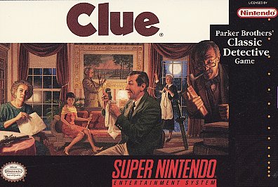 CLUE  - SNES (W/BOX)