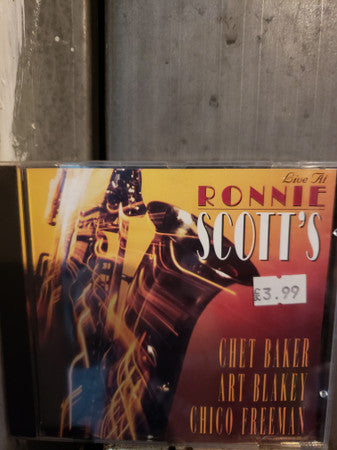 BAKER, CHET  - LIVE AT RONNIE SCOTT'S
