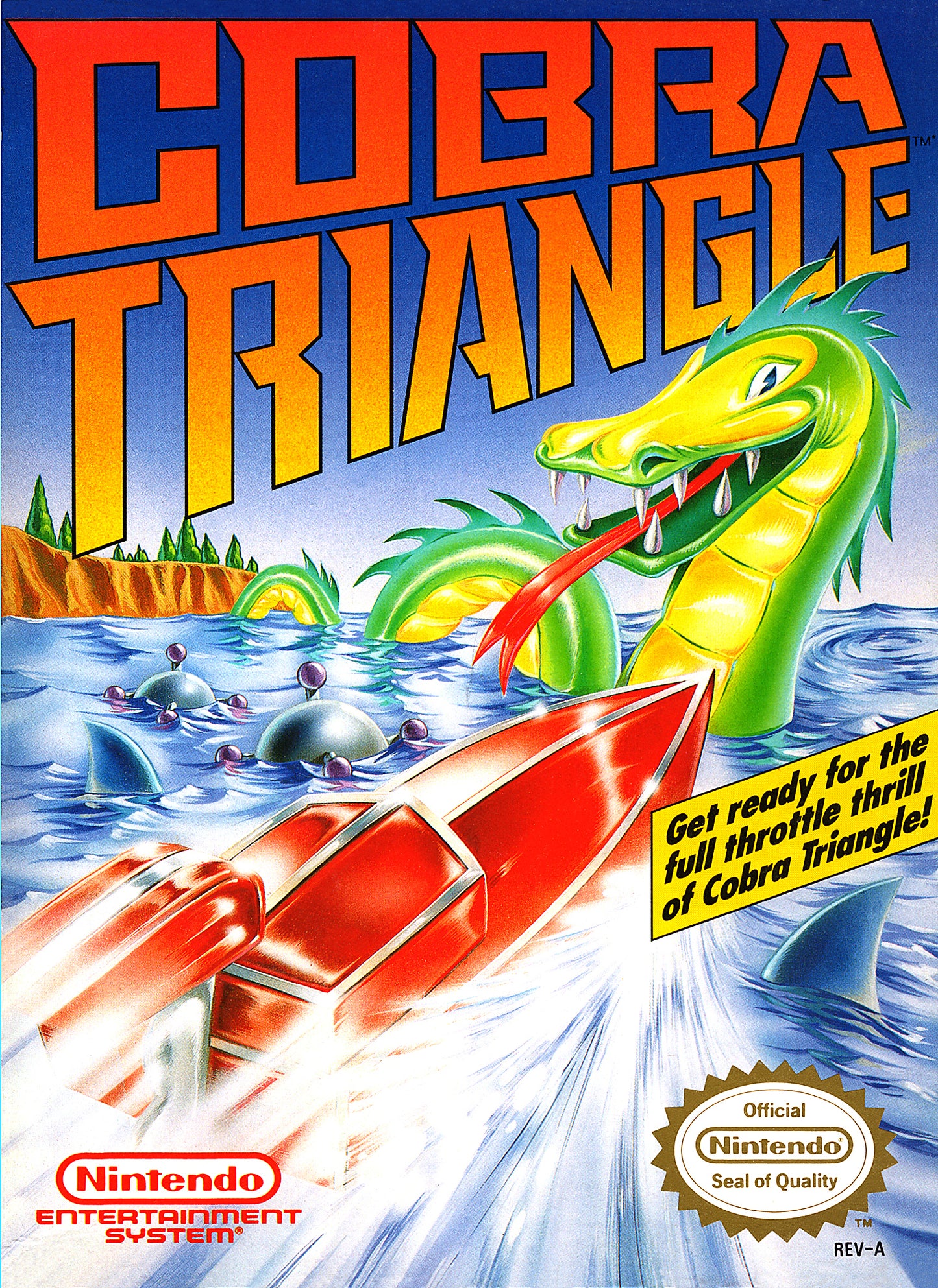 COBRA TRIANGLE  - NES (W/BOX)