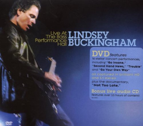 BUCKINGHAM, LINDSEY (FLEETWOOD MAC)  - LIVE AT THE BASS PERFORMANCE HALL (CD & DVD)