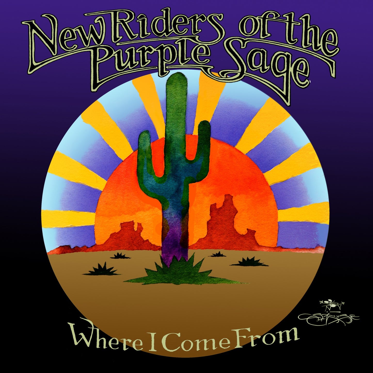 NEW RIDERS OF THE PURPLE SAGE  - WHERE I COME FROM