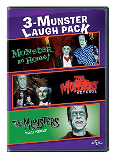 3-MUNSTER LAUGH PACK (MUNSTER GO HOME / THE MUNSTERS REVENGE / THE MUNSTERS’ FAMILY PORTRAIT) (SOUS-TITRES FRANçAIS)