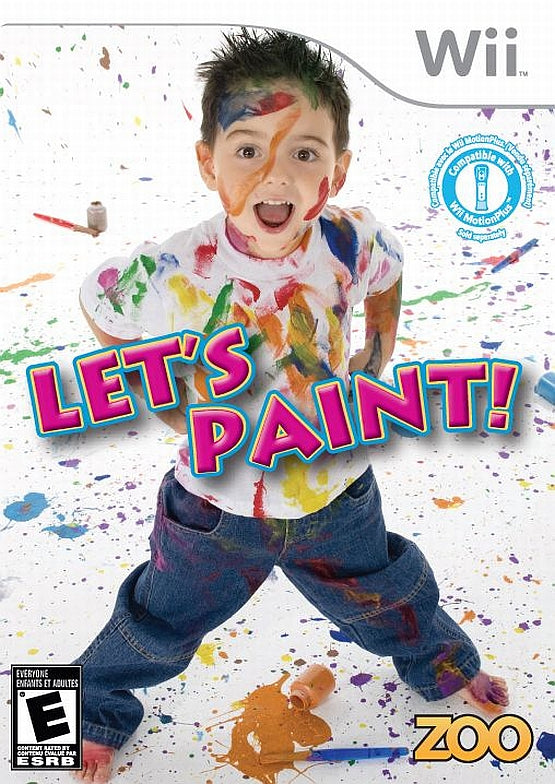 LET'S PAINT  - WII