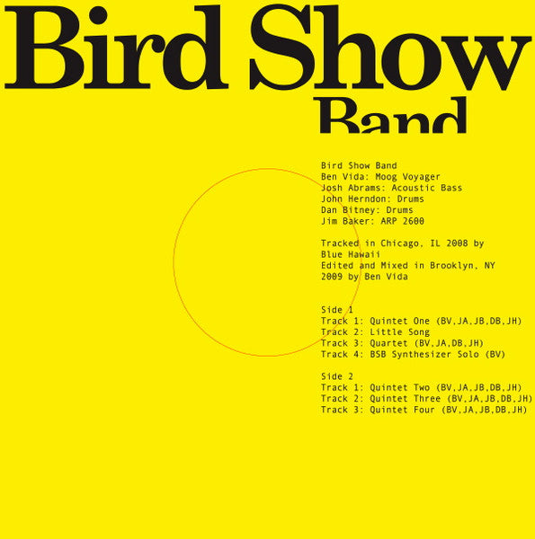 BIRD SHOW BAND  - ST