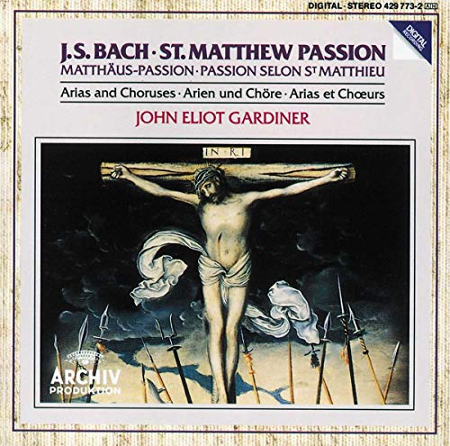 GARDINER, JOHN ELIOT - BACH: ST. MATTHEW PASSION