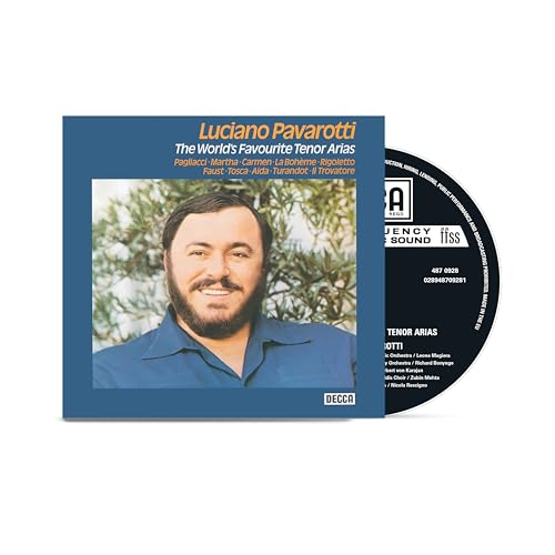 LUCIANO PAVAROTTI - WORLD'S FAVOURITE TENOR ARIAS (CD)