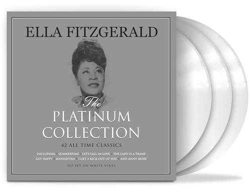ELLA FITZGERALD - THE PLATINUM COLLECTION [3LP GATEFOLD WHITE VINYL]