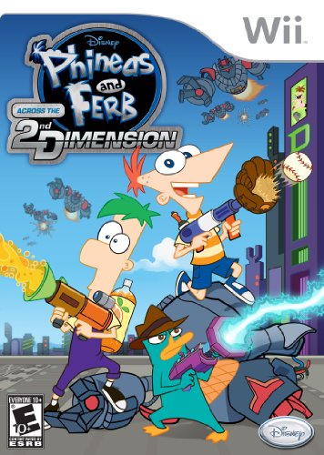 PHINEAS AND FERB: ACROSS THE 2ND DIMENSION - WII STANDARD EDITION