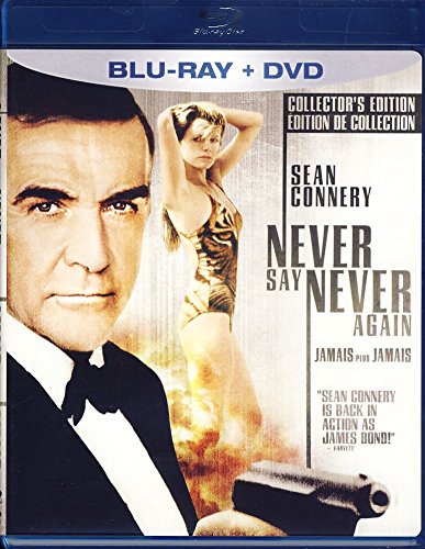 NEVER SAY NEVER AGAIN (TWO-DISC BLU-RAY/DVD COMBO IN BLU-RAY PACKAGING) (BILINGUAL)