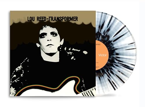LOU REED - TRANSFORMER (BLACK WHITE SPLATTER VINYL)