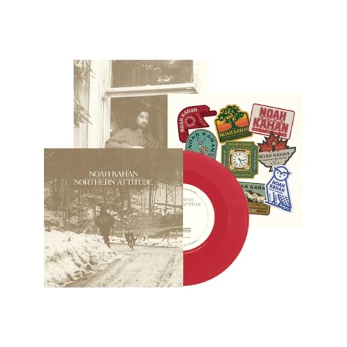 NOAH KAHAN - NORTHERN ATTITUDE RUBY COLOR 7-INCH VINYL, NOAH KAHAN