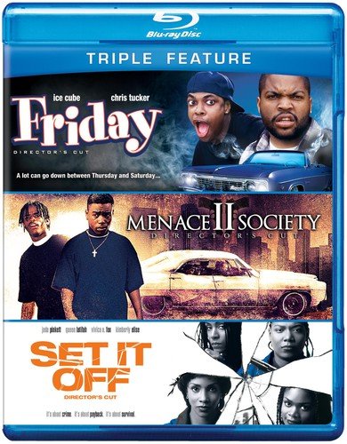 FRIDAY/ MENACE II SOCIETY/ SET IT OFF (3FE) [BLU-RAY]