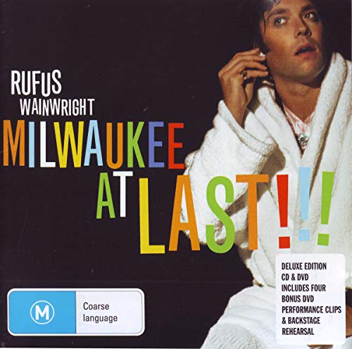 WAINWRIGHT,RUFUS - MILWAUKEE AT LAST (CD/DVD)