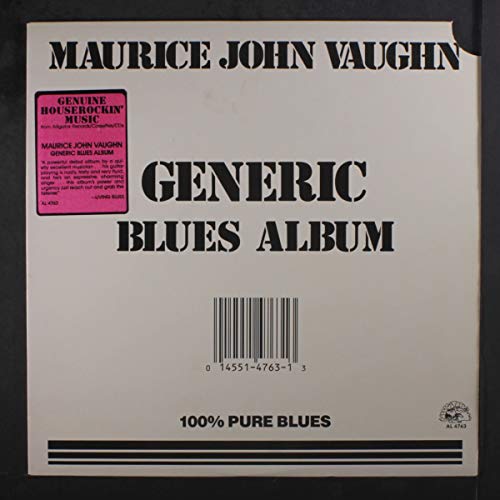 VAUGHN, MAURICE JOHN - GENERIC BLUES ALBUM