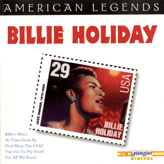 HOLIDAY, BILLIE  - AMERICAN LEGENDS