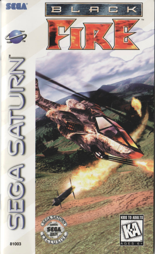 BLACK FIRE  - SATURN