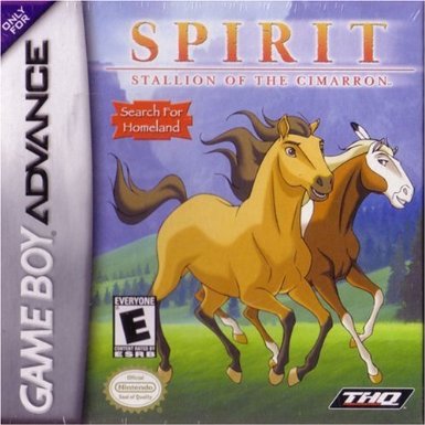 SPIRIT: STALLION OF THE CIMARRON: SEARCH  - GBA
