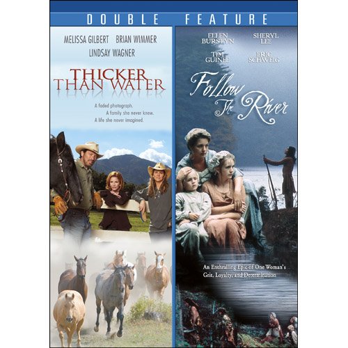 THICKER THAN WATER/ FOLLOW THE RIVER - DVD-DOUBLE FEATURE