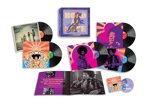 THE JIMI HENDRIX EXPERIENCE - BOLD AS LOVE (5LP + BLU-RAY AUDIO)