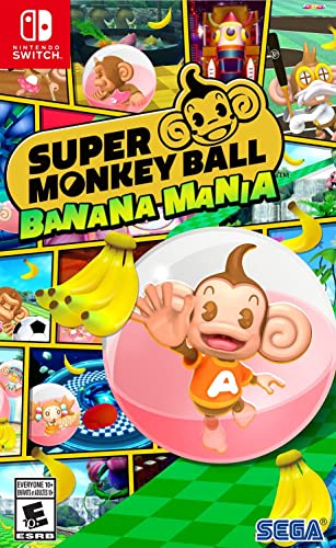 SUPER MONKEY BALL: BANANA MANIA  - SWITCH