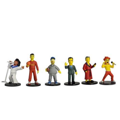 SIMPSONS: MINI-FIGURES-GUEST STARS - 25TH ANN-6 PIECES