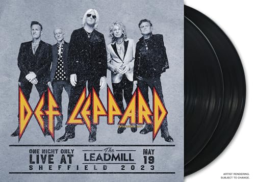 DEF LEPPARD - ONE NIGHT ONLY LIVE AT THE LEADMILL SHEFFIELD MAY 19, 2023 (2LP)