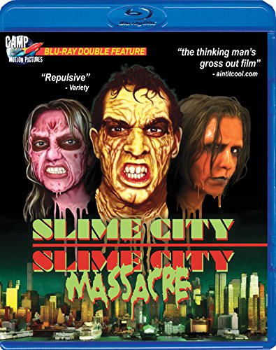 SLIME CITY/SLIME CITY MASSACRE  - BLU-DOUBLE FEATURE