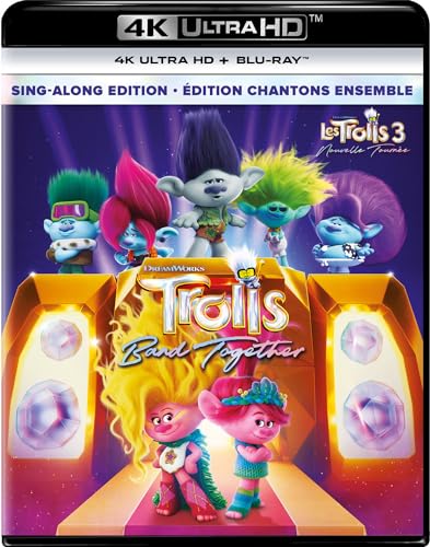TROLLS BAND TOGETHER  - BLU-4K-SING-ALONG EDITION-INC. BLU COPY
