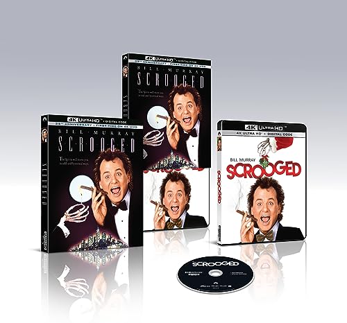 SCROOGED  - BLU-4K-1989-BILL MURRAY