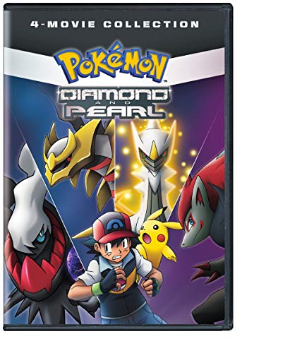 POKEMON: DIAMOND & PEARL - DVD-4-MOVIE-COLLECTION