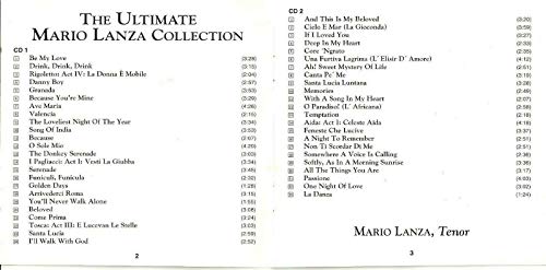 LANZA, MARIO  - ULTIMATE COLLECTION